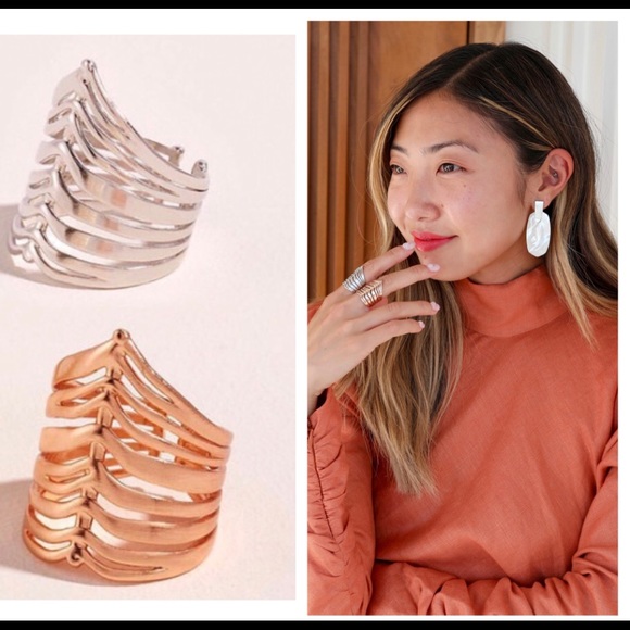 LAST ONE☝️ KENDRA SCOTT RODHIUM PLATED - Picture 2 of 5